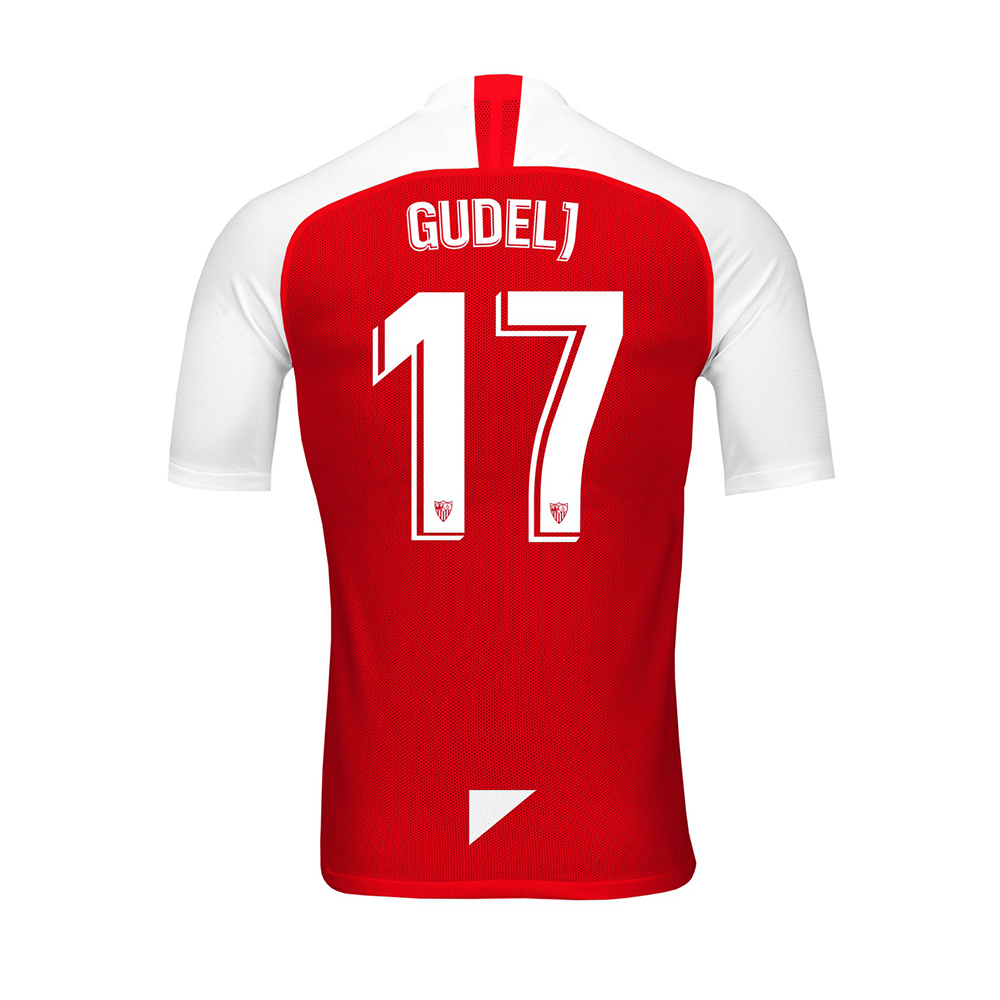 Herren Fußball Nemanja Gudelj 17 Auswärtstrikot Rot Trikot 2019/20 Hemd
