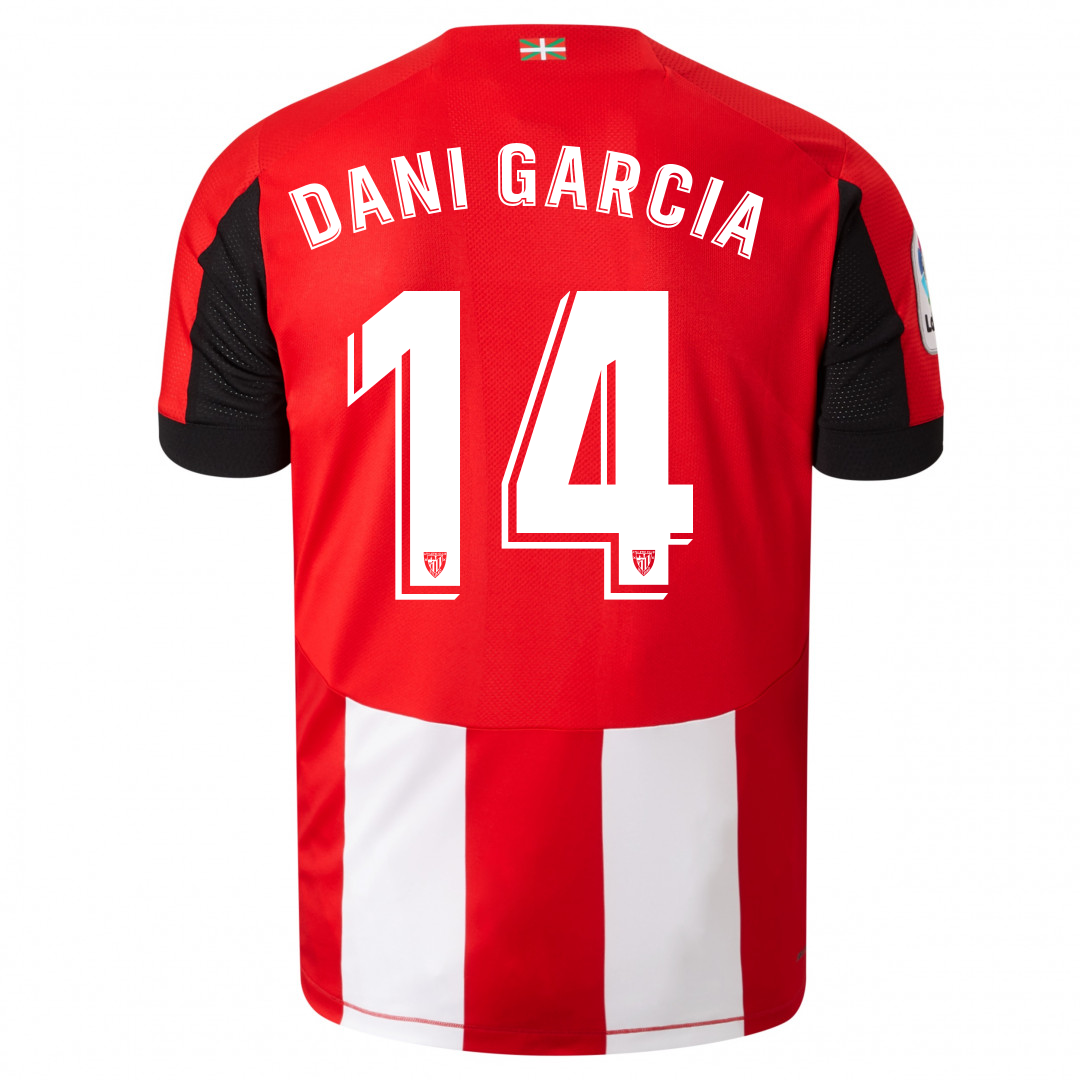 Herren Fußball Dani Garcia 14 Heimtrikot Rot Trikot 2019/20 Hemd