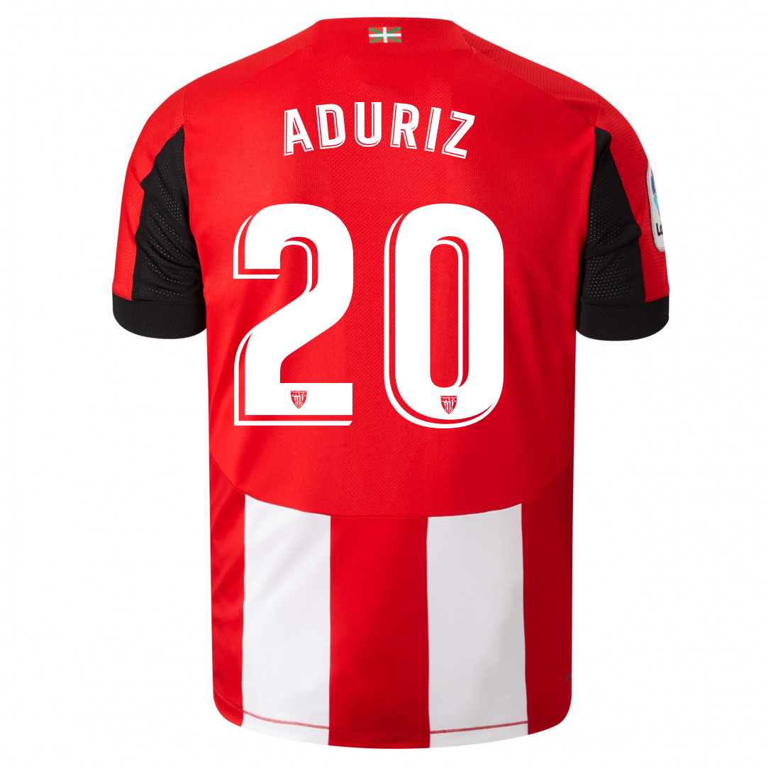 Herren Fußball Aritz Aduriz 20 Heimtrikot Rot Trikot 2019/20 Hemd