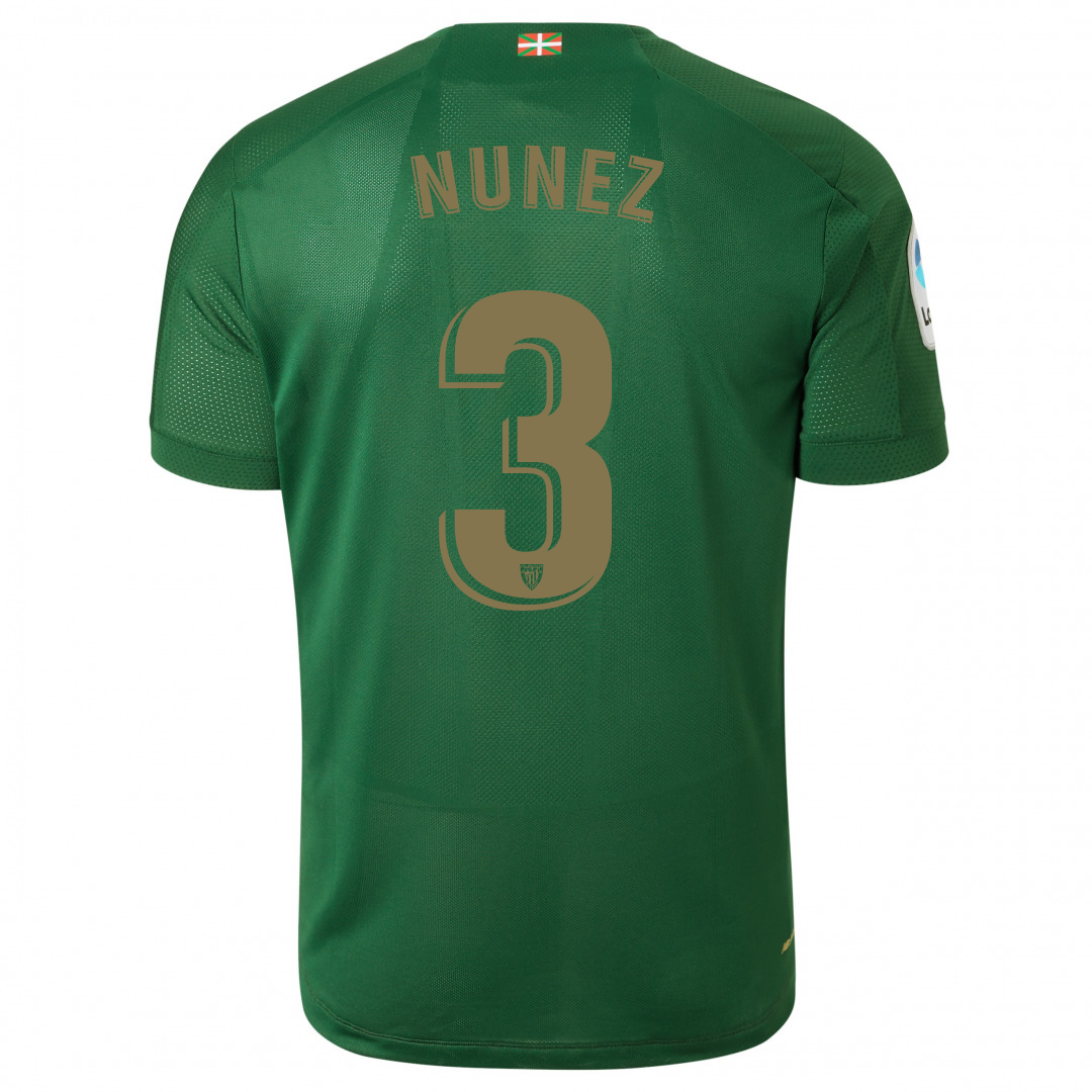 Herren Fußball Unai Nuñez 3 Auswärtstrikot Grün Trikot 2019/20 Hemd