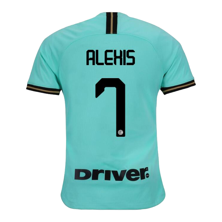 Herren Fußball Alexis Sanchez 7 Auswärtstrikot Grün Trikot 2019/20 Hemd
