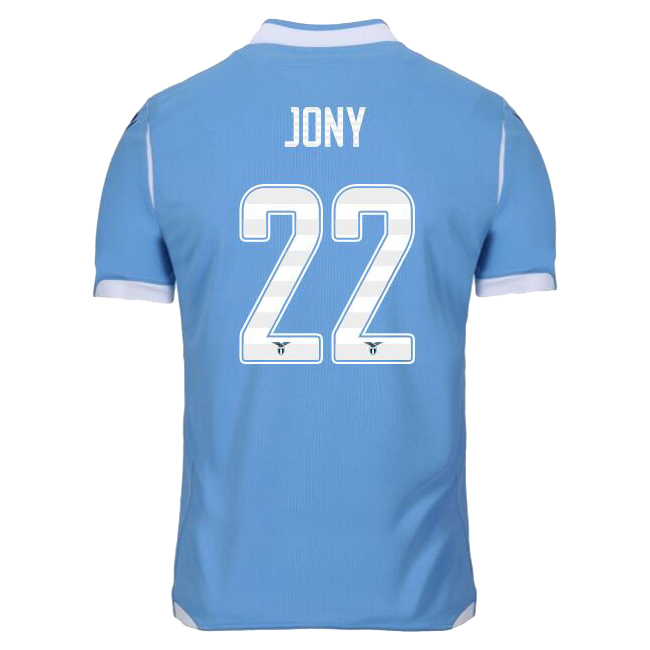 Herren Fußball Jony Rodriguez 22 Heimtrikot Blau Trikot 2019/20 Hemd