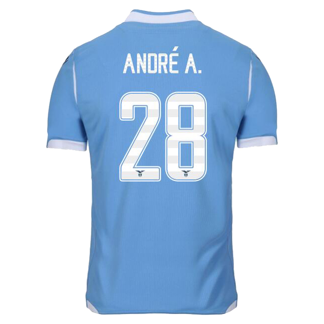 Herren Fußball Andre Anderson 28 Heimtrikot Blau Trikot 2019/20 Hemd