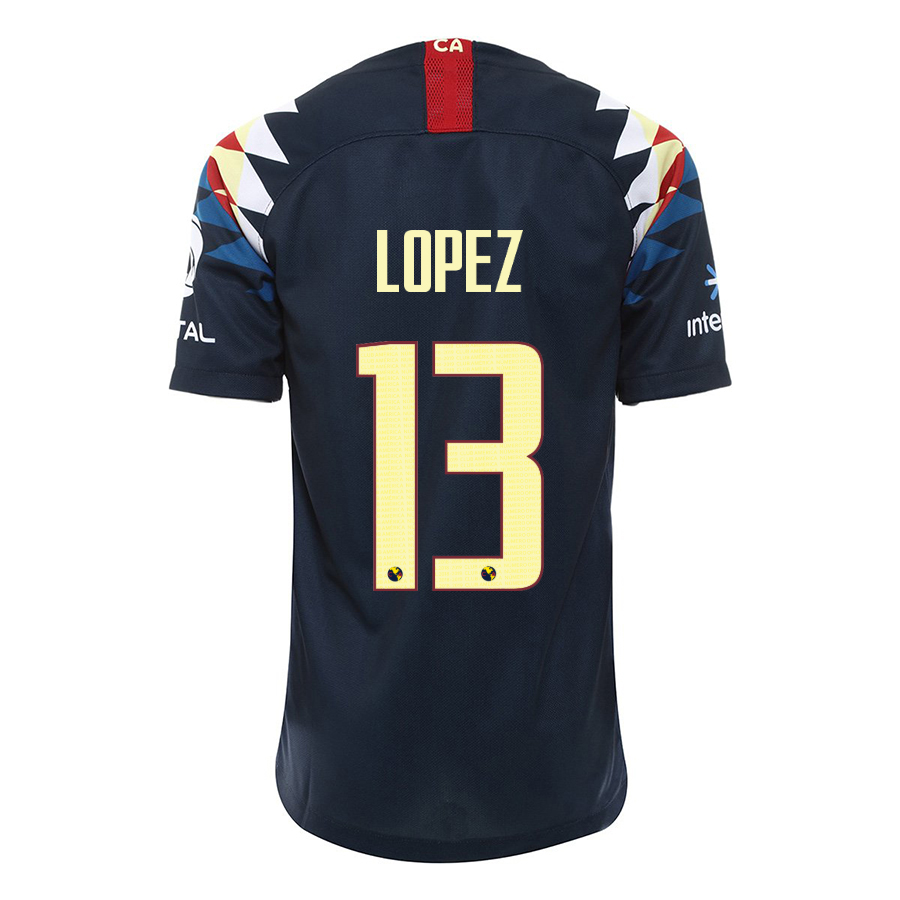 Herren Fußball Leonel Lopez 13 Auswärtstrikot Königsblau Trikot 2019/20 Hemd