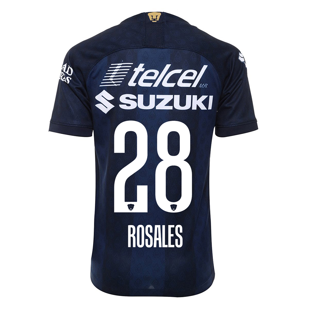 Herren Fußball Diego Rosales 28 Heimtrikot Königsblau Trikot 2019/20 Hemd