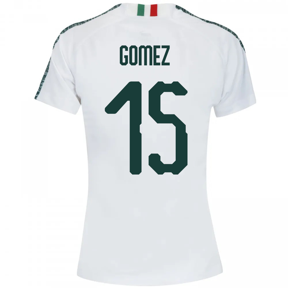 Herren Fußball Gustavo Gomez 15 Auswärtstrikot Weiß Trikot 2019/20 Hemd