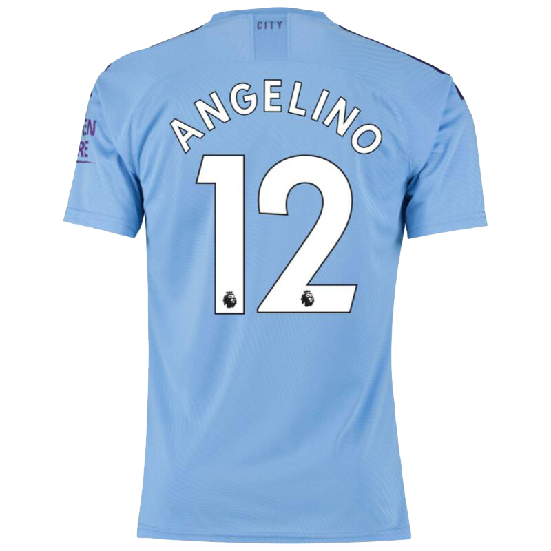 Herren Fußball Angelino 12 Heimtrikot Blau Trikot 2019/20 Hemd