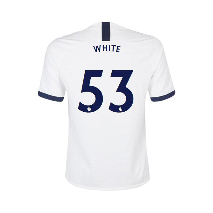 Herren Fußball White 53 Heimtrikot Weiß Trikot 2019/20 Hemd