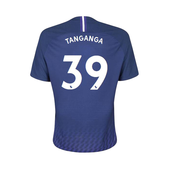 Herren Fußball Japhet Tanganga 39 Auswärtstrikot Königsblau Trikot 2019/20 Hemd