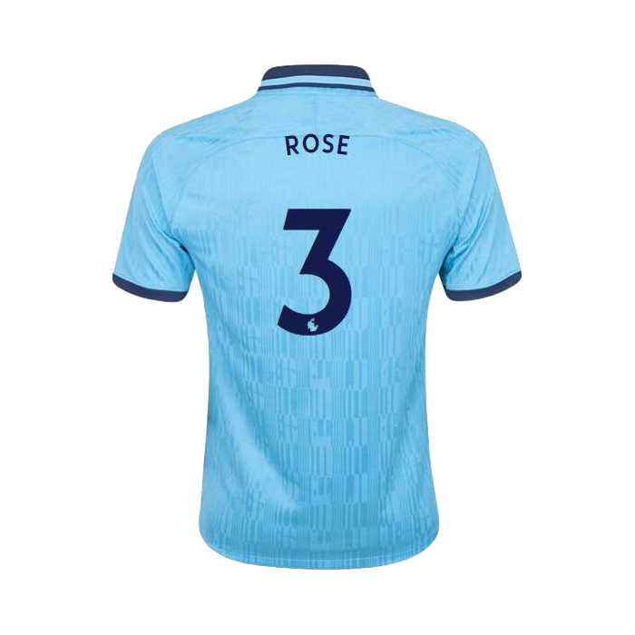 Herren Fußball Danny Rose 3 Ausweichtrikot Blau Trikot 2019/20 Hemd