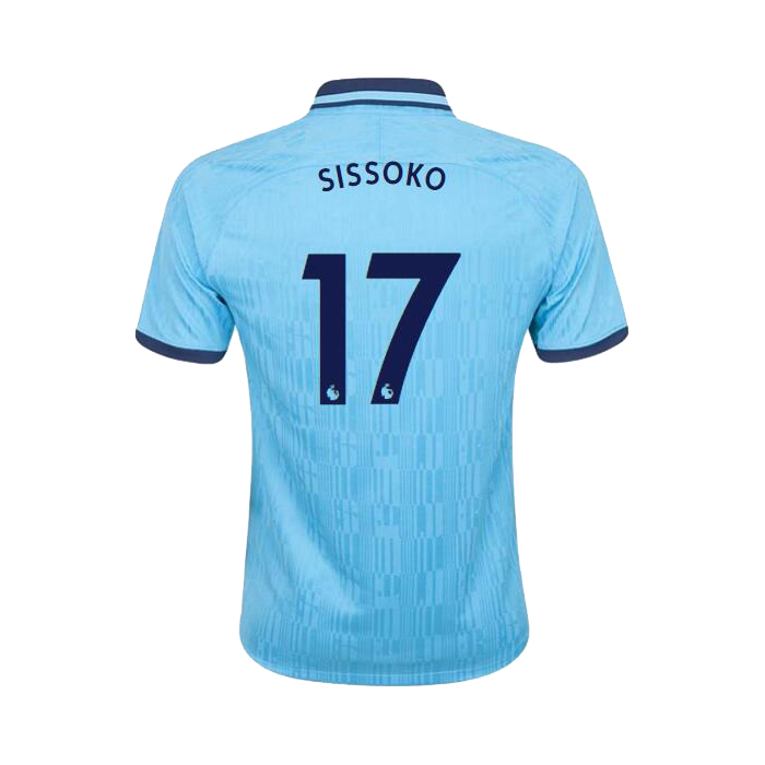 Herren Fußball Moussa Sissoko 17 Ausweichtrikot Blau Trikot 2019/20 Hemd