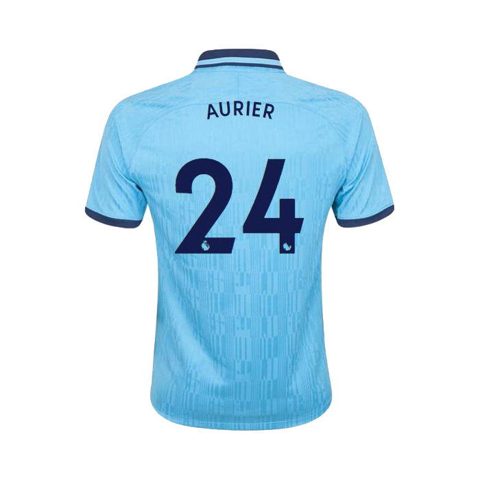 Herren Fußball Serge Aurier 24 Ausweichtrikot Blau Trikot 2019/20 Hemd