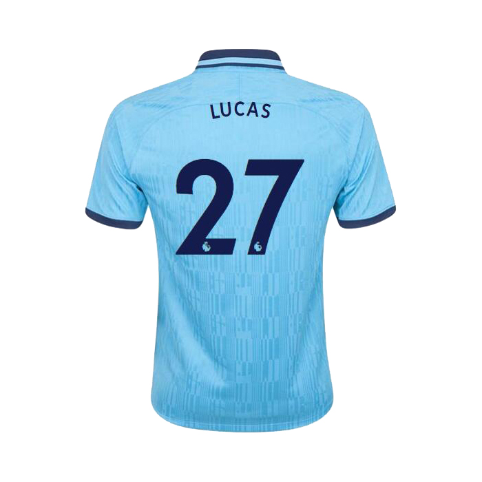 Herren Fußball Lucas Moura 27 Ausweichtrikot Blau Trikot 2019/20 Hemd