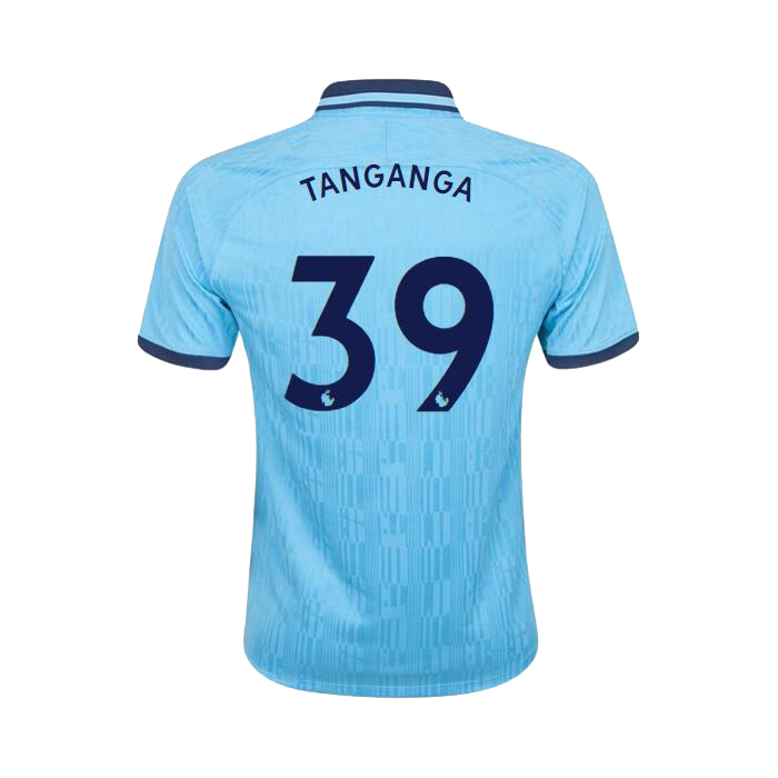 Herren Fußball Japhet Tanganga 39 Ausweichtrikot Blau Trikot 2019/20 Hemd