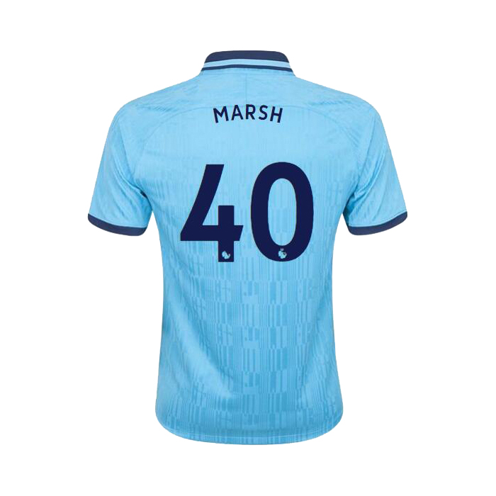 Herren Fußball George Marsh 40 Ausweichtrikot Blau Trikot 2019/20 Hemd