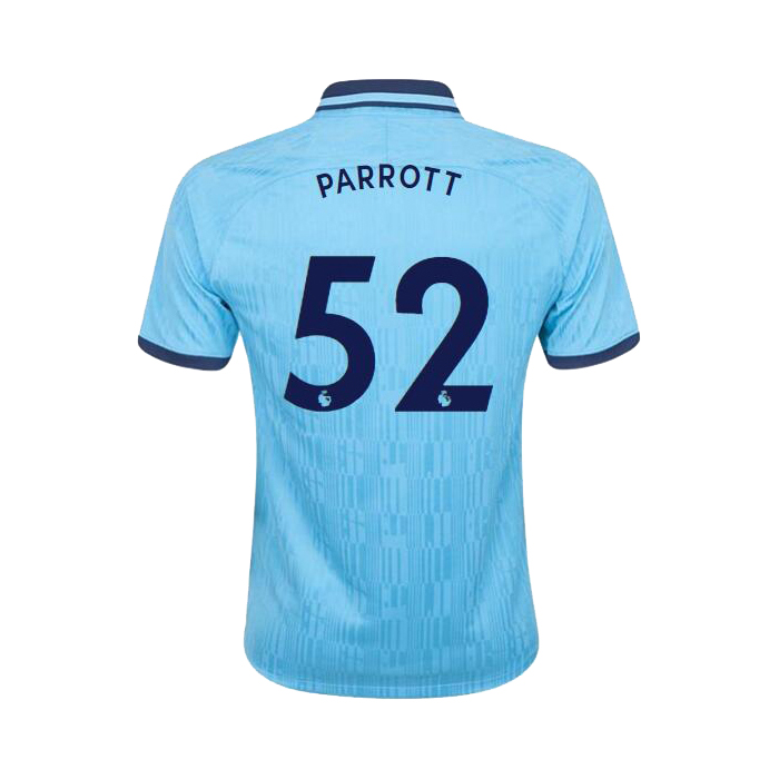 Herren Fußball Troy Parrott 52 Ausweichtrikot Blau Trikot 2019/20 Hemd