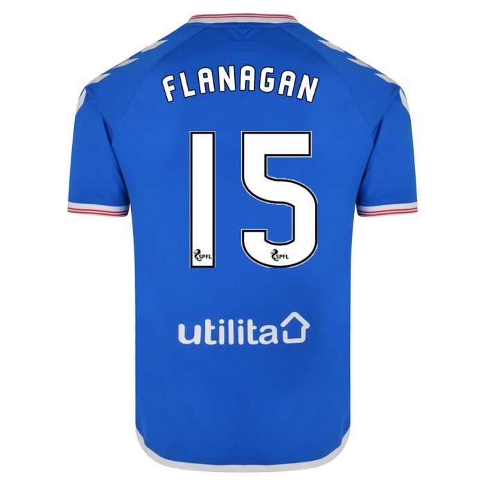 Herren Fußball Jon Flanagan 15 Heimtrikot Blau Trikot 2019/20 Hemd