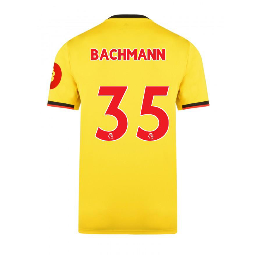 Herren Fußball Daniel Bachmann 35 Heimtrikot Gelb Trikot 2019/20 Hemd