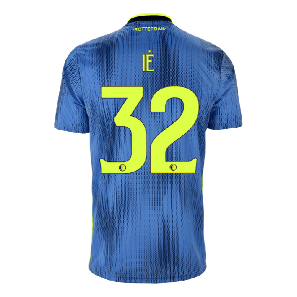 Kinder Fußball Edgar Ie 32 Auswärtstrikot Blau Trikot 2019/20 Hemd