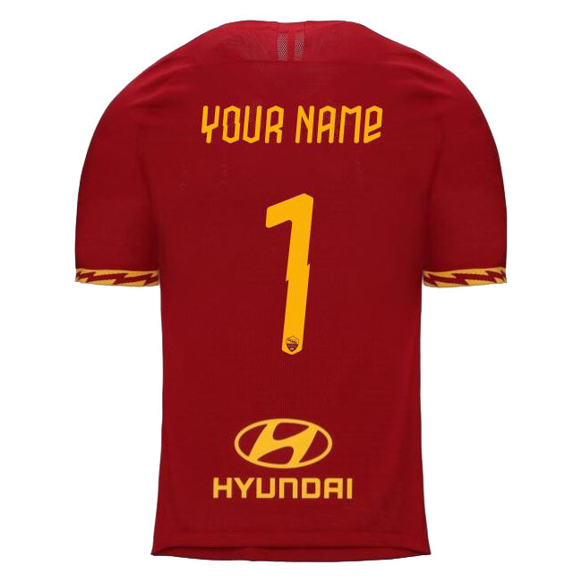 Kinder Fußball Dein Name 0 Heimtrikot Rot Trikot 2019/20 Hemd