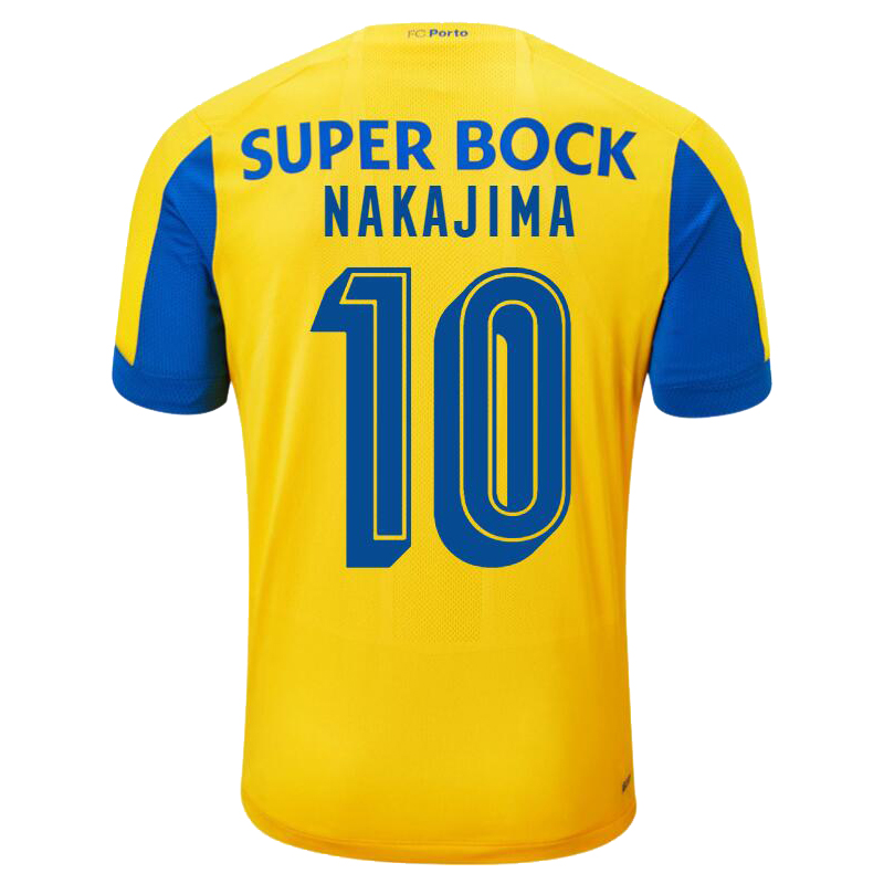 Kinder Fußball Shoya Nakajima 10 Auswärtstrikot Gelb Trikot 2019/20 Hemd