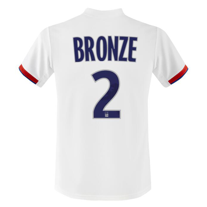 Kinder Fußball Lucy Bronze 2 Heimtrikot Weiß Trikot 2019/20 Hemd