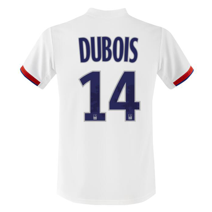 Kinder Fußball Leo Dubois 14 Heimtrikot Weiß Trikot 2019/20 Hemd