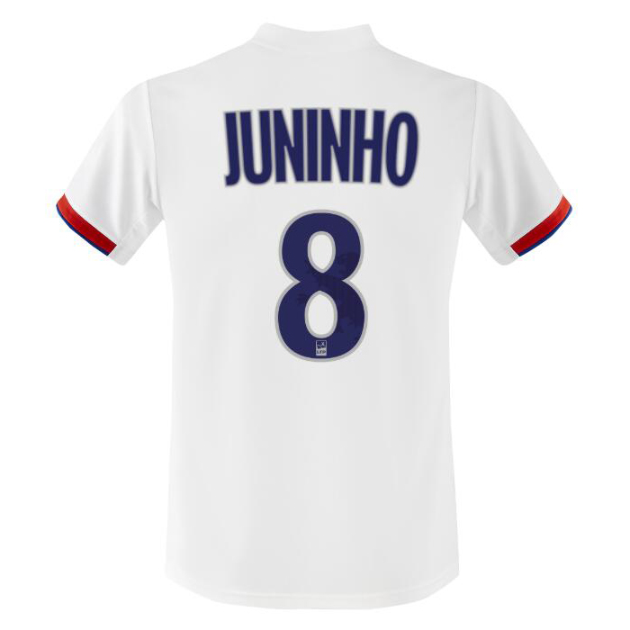 Kinder Fußball Juninho 8 Heimtrikot Weiß Trikot 2019/20 Hemd