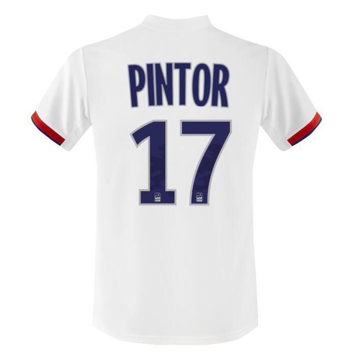 Kinder Fußball Lenny Pintor 17 Heimtrikot Weiß Trikot 2019/20 Hemd