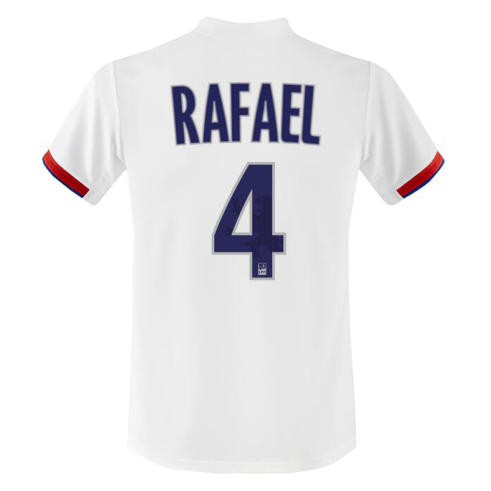 Kinder Fußball Rafael 4 Heimtrikot Weiß Trikot 2019/20 Hemd