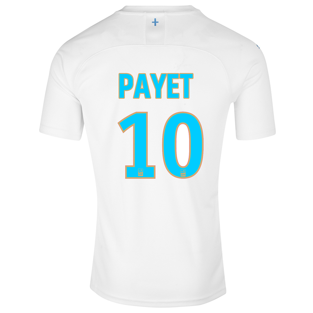 Kinder Fußball Dimitri Payet 10 Heimtrikot Weiß Trikot 2019/20 Hemd