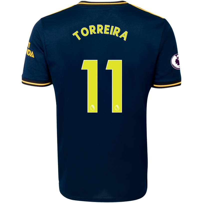 Kinder Fußball Lucas Torreira 11 Ausweichtrikot Dunkelblau Trikot 2019/20 Hemd
