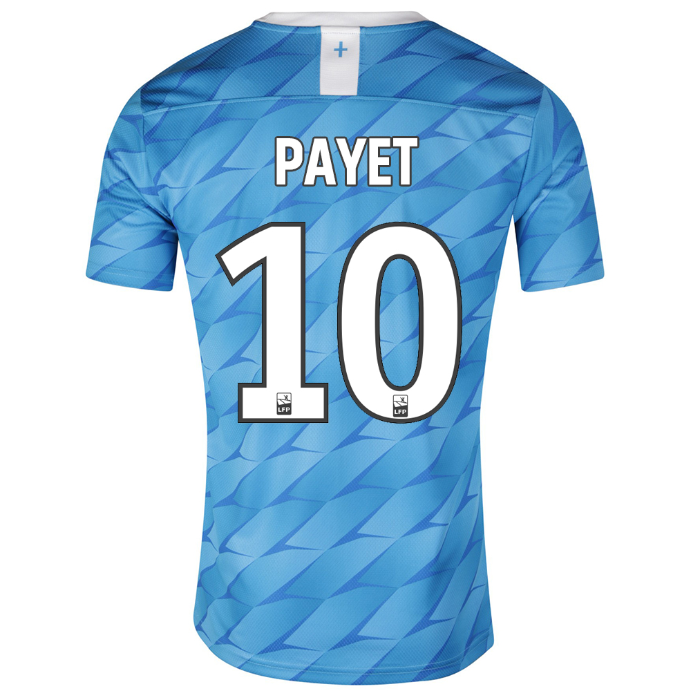 Kinder Fußball Dimitri Payet 10 Auswärtstrikot Blau Trikot 2019/20 Hemd