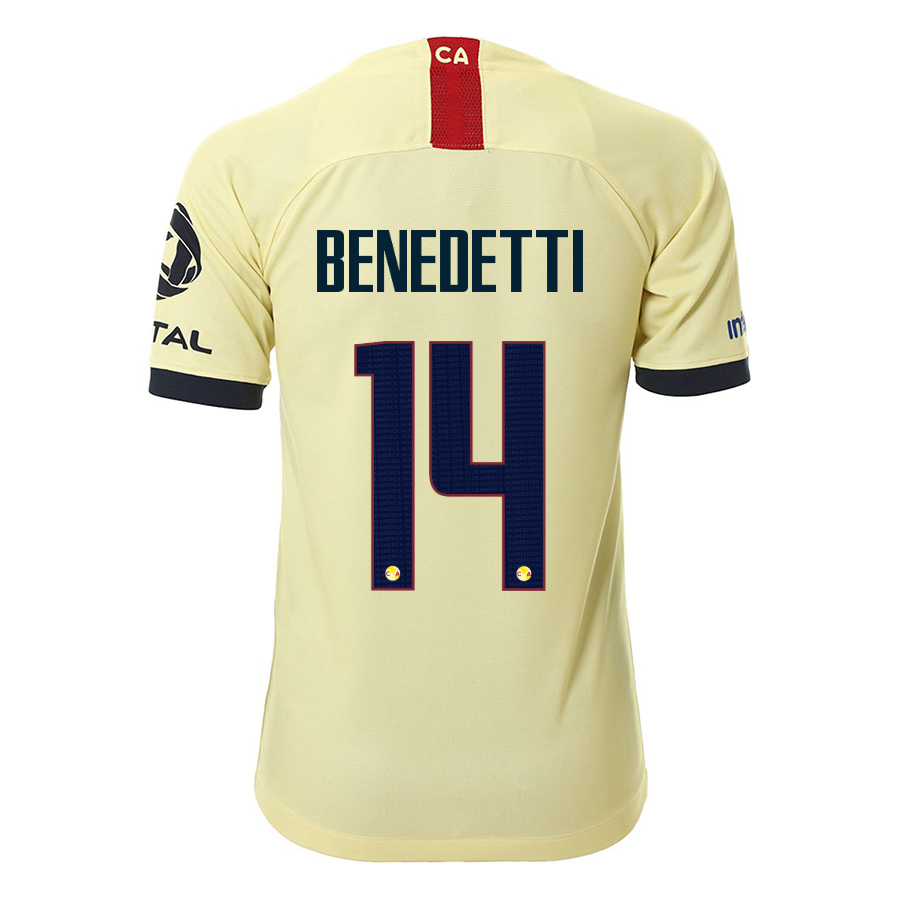 Kinder Fußball Nicolas Benedetti 14 Heimtrikot Gelb Trikot 2019/20 Hemd