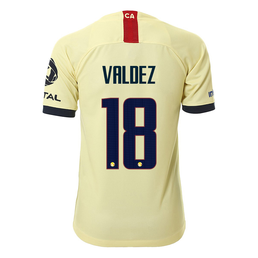Kinder Fußball Bruno Valdez 18 Heimtrikot Gelb Trikot 2019/20 Hemd