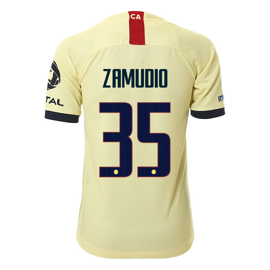 Kinder Fußball Luis Zamudio 35 Heimtrikot Gelb Trikot 2019/20 Hemd