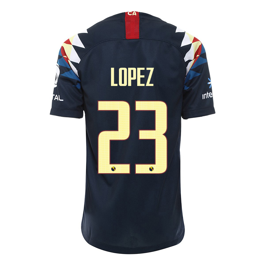 Kinder Fußball Antonio Lopez 23 Auswärtstrikot Königsblau Trikot 2019/20 Hemd