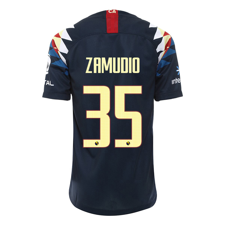 Kinder Fußball Luis Zamudio 35 Auswärtstrikot Königsblau Trikot 2019/20 Hemd