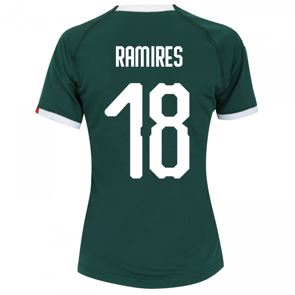 Kinder Fußball Ramires 18 Heimtrikot Grün Trikot 2019/20 Hemd