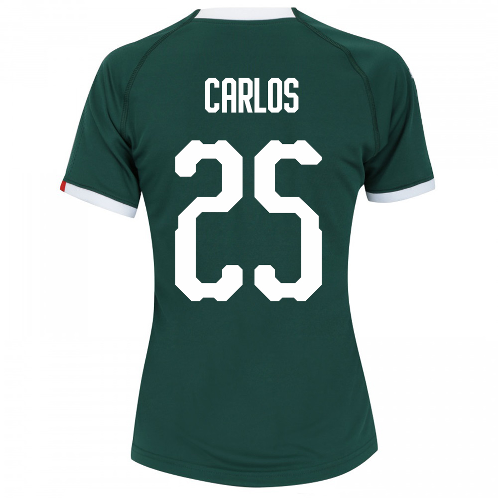 Kinder Fußball Antonio Carlos 25 Heimtrikot Grün Trikot 2019/20 Hemd