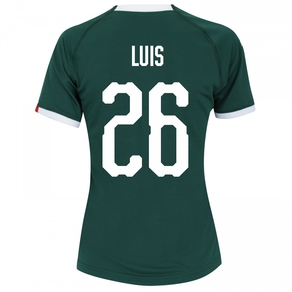 Kinder Fußball Victor Luis 26 Heimtrikot Grün Trikot 2019/20 Hemd