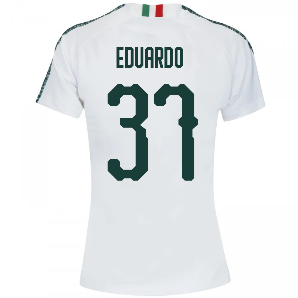 Kinder Fußball Carlos Eduardo 37 Auswärtstrikot Weiß Trikot 2019/20 Hemd