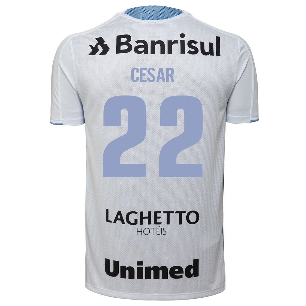 Kinder Fußball Julio Cesar 22 Auswärtstrikot Weiß Trikot 2019/20 Hemd