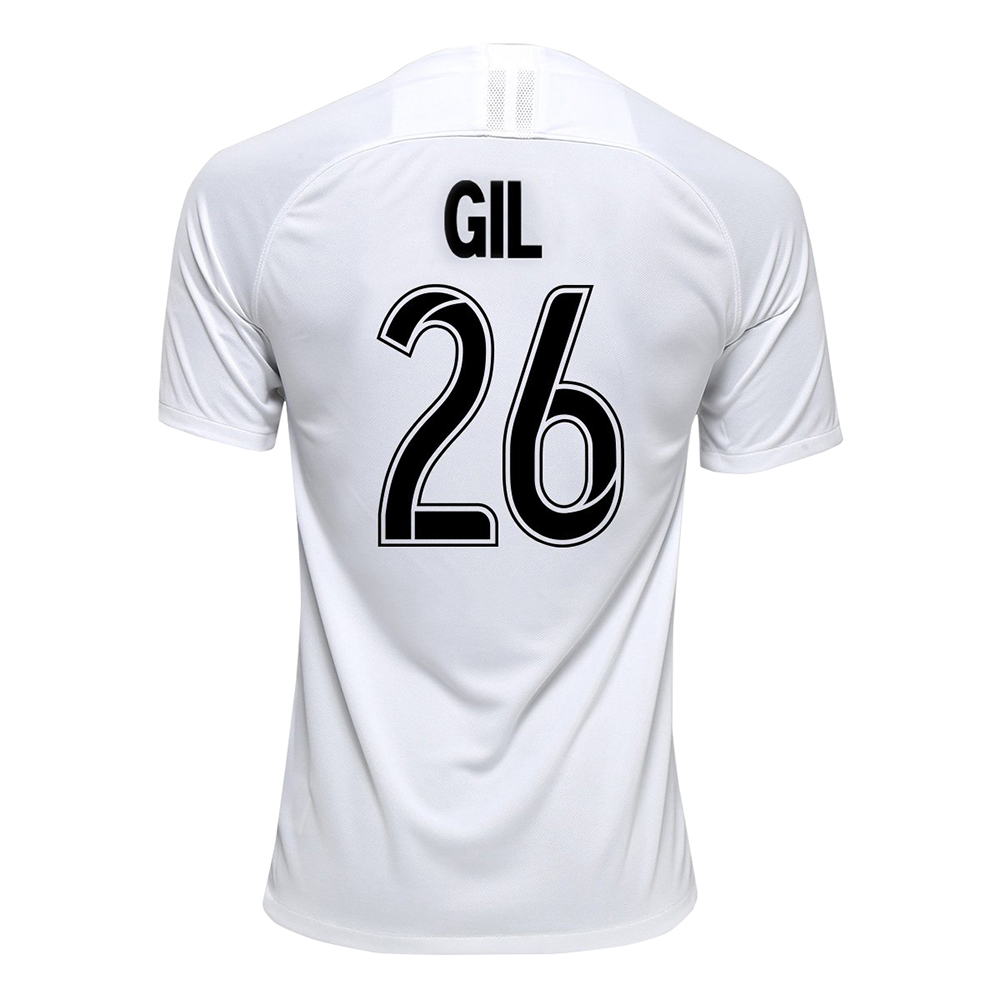 Kinder Fußball Gil 26 Heimtrikot Weiß Trikot 2019/20 Hemd