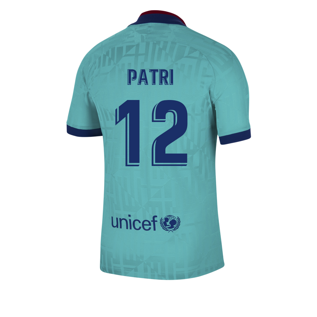 Kinder Fußball Patricia Guijarro 12 Ausweichtrikot Blau Trikot 2019/20 Hemd