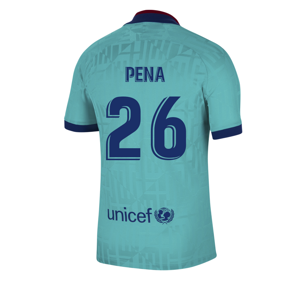 Kinder Fußball Inaki Pena 26 Ausweichtrikot Blau Trikot 2019/20 Hemd