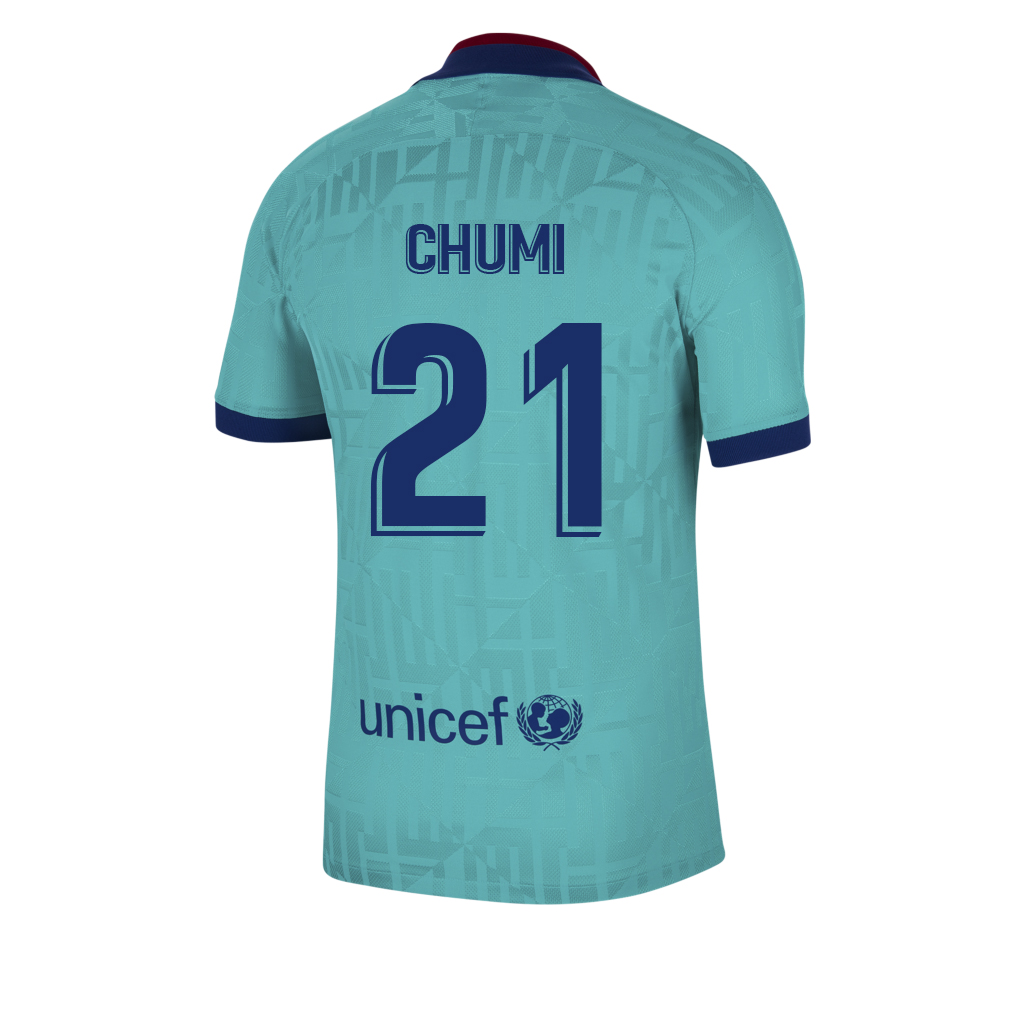 Kinder Fußball Chumi 21 Ausweichtrikot Blau Trikot 2019/20 Hemd
