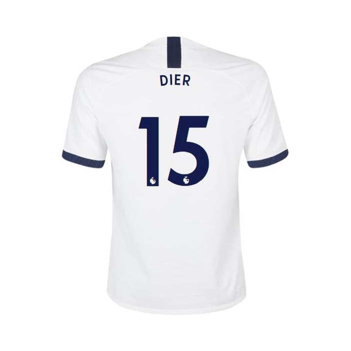 Kinder Fußball Eric Dier 15 Heimtrikot Weiß Trikot 2019/20 Hemd