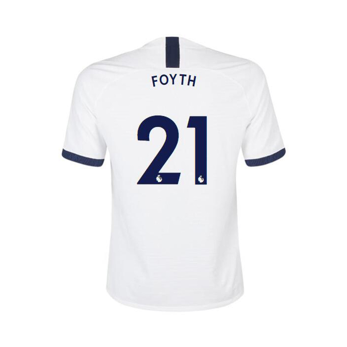 Kinder Fußball Juan Foyth 21 Heimtrikot Weiß Trikot 2019/20 Hemd