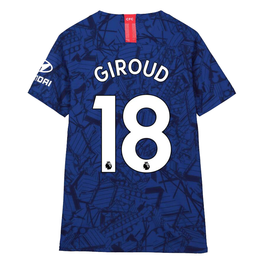 Kinder Fußball Olivier Giroud 18 Heimtrikot Königsblau Trikot 2019/20 Hemd